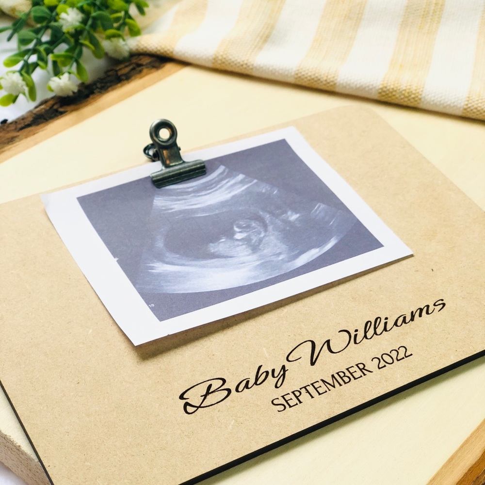 Pregnancy Announcement Custom Sign
